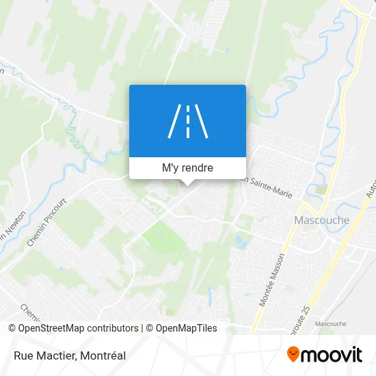 Rue Mactier plan