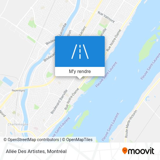 Allée Des Artistes plan
