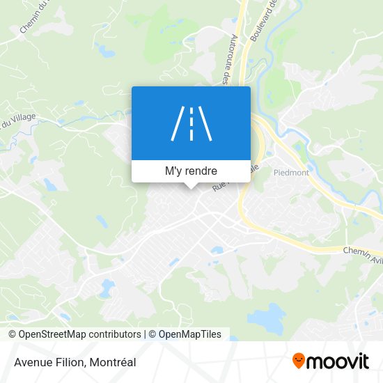 Avenue Filion plan