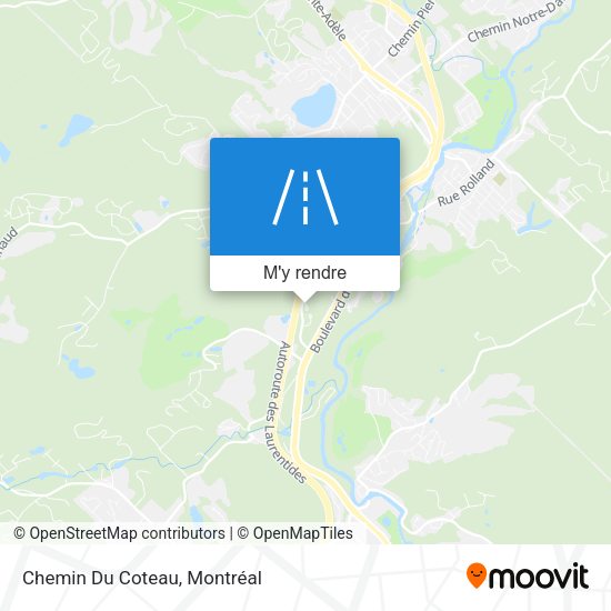 Chemin Du Coteau plan