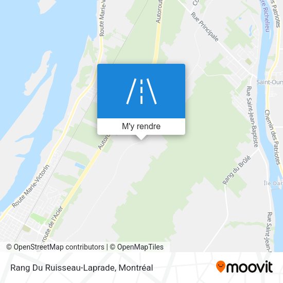 Rang Du Ruisseau-Laprade plan