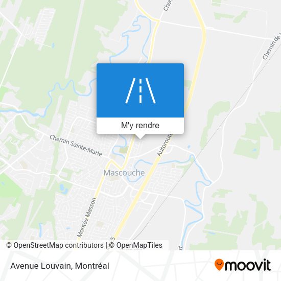 Avenue Louvain plan