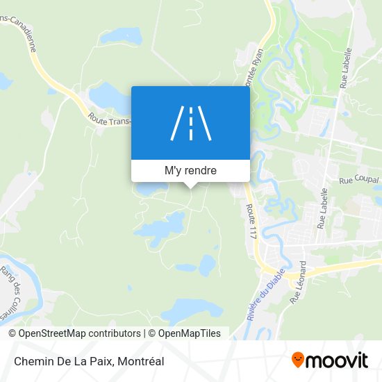 Chemin De La Paix plan