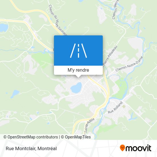 Rue Montclair plan