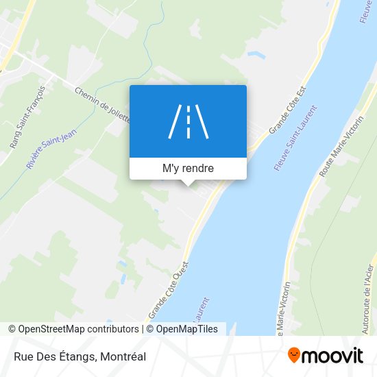 Rue Des Étangs plan
