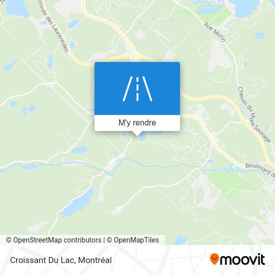 Croissant Du Lac plan