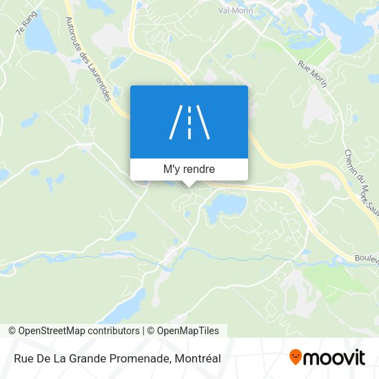 Rue De La Grande Promenade plan