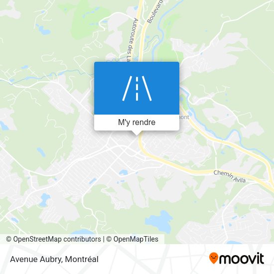 Avenue Aubry plan