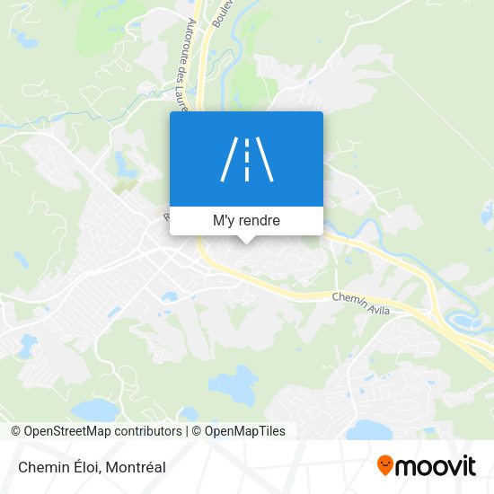 Chemin Éloi plan