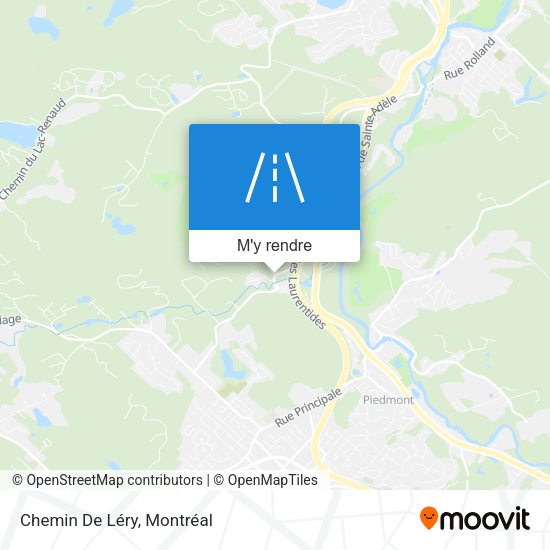 Chemin De Léry plan