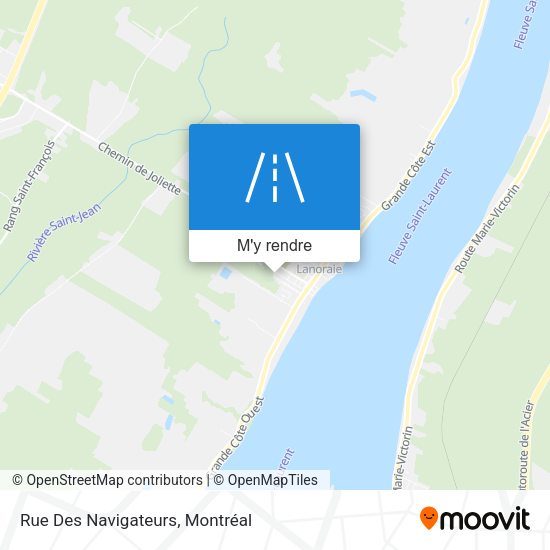 Rue Des Navigateurs plan