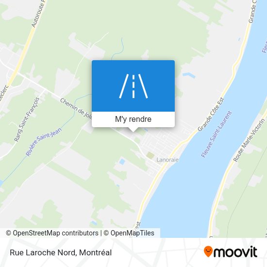 Rue Laroche Nord plan