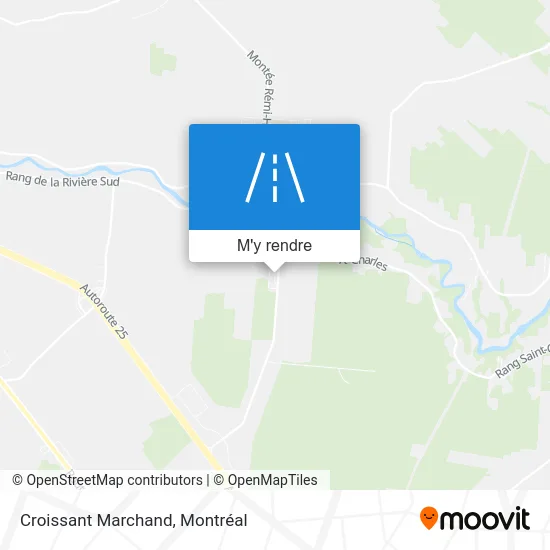 Croissant Marchand plan