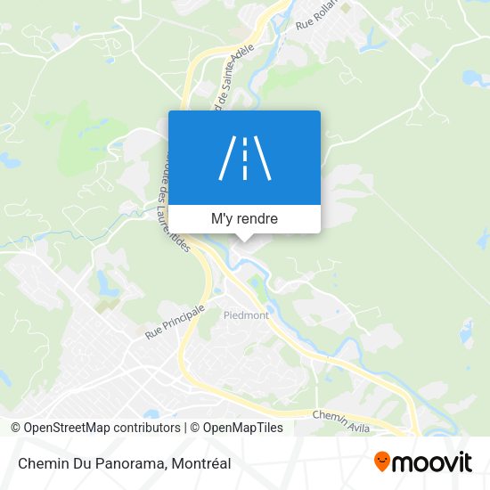 Chemin Du Panorama plan