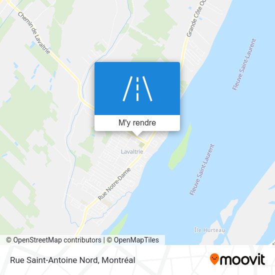 Rue Saint-Antoine Nord plan