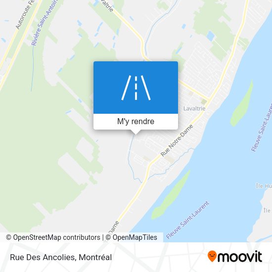 Rue Des Ancolies plan