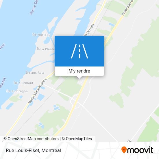 Rue Louis-Fiset plan