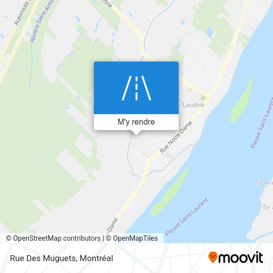 Rue Des Muguets plan