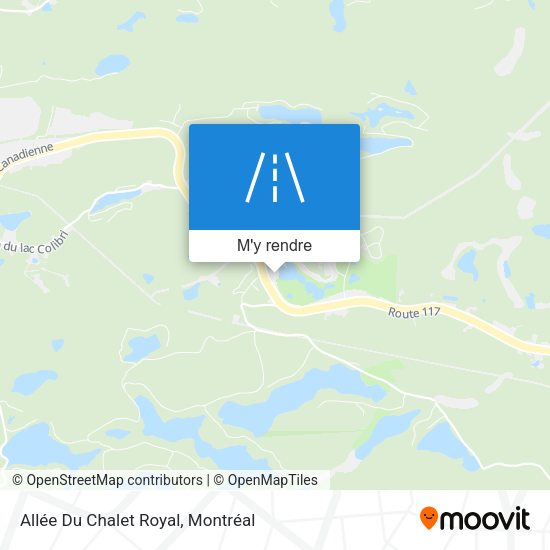 Allée Du Chalet Royal plan