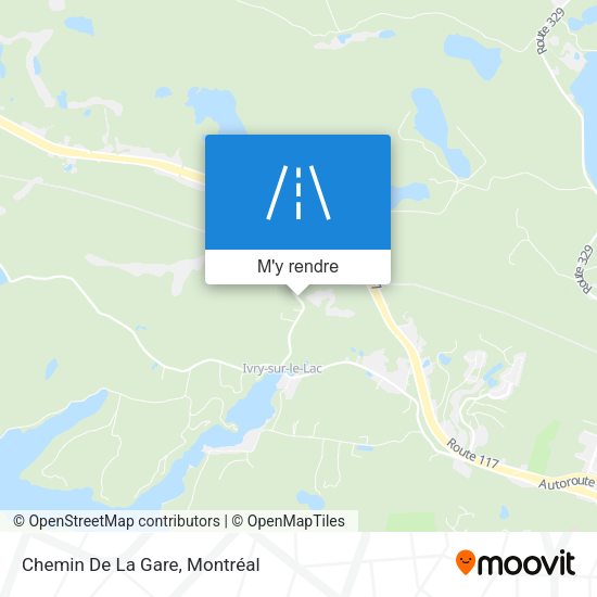 Chemin De La Gare plan