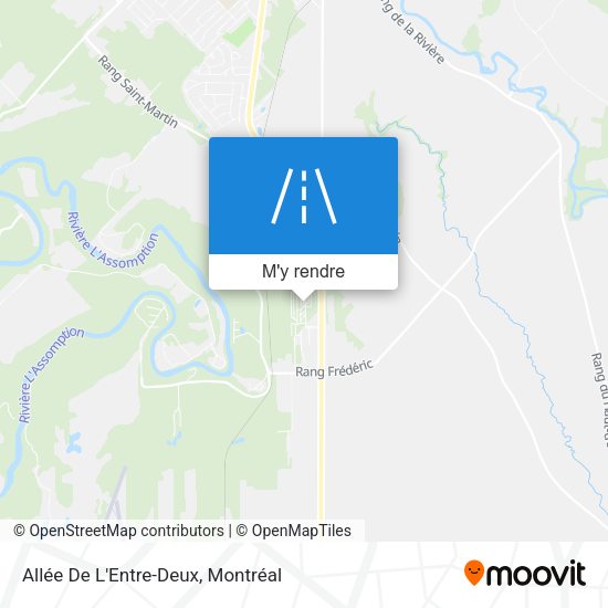 Allée De L'Entre-Deux plan