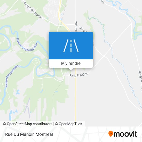 Rue Du Manoir plan