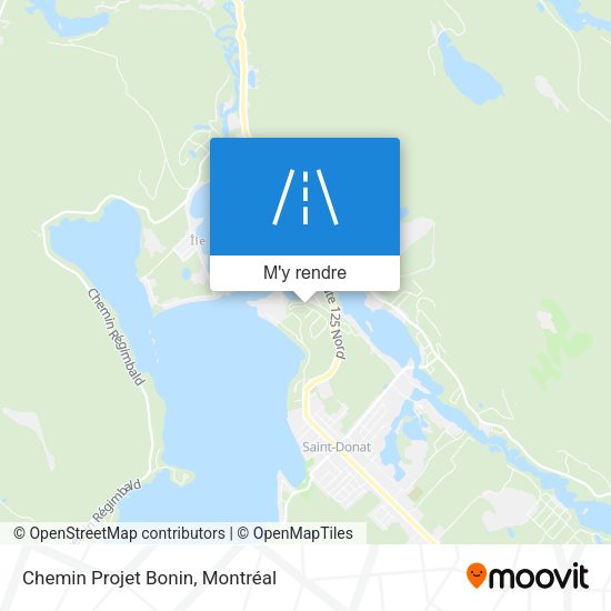 Chemin Projet Bonin plan