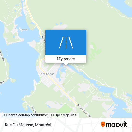 Rue Du Mousse plan