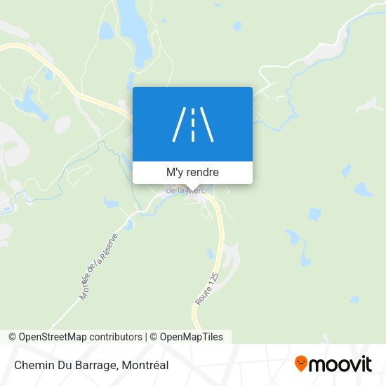Chemin Du Barrage plan