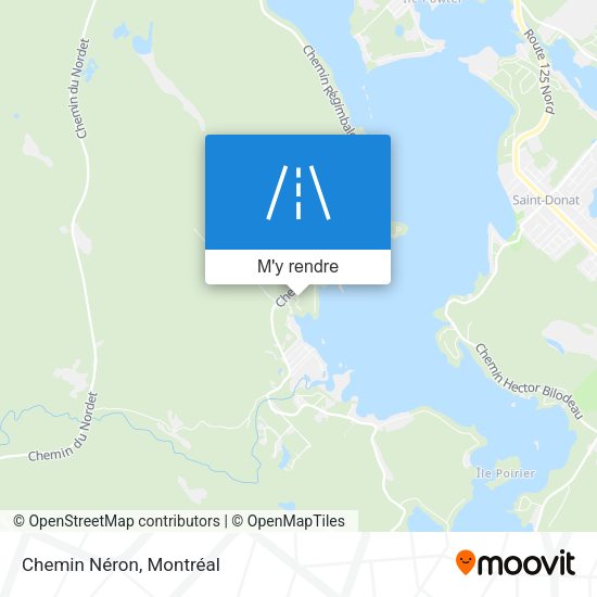 Chemin Néron plan