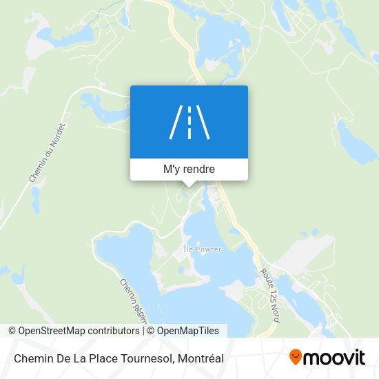Chemin De La Place Tournesol plan