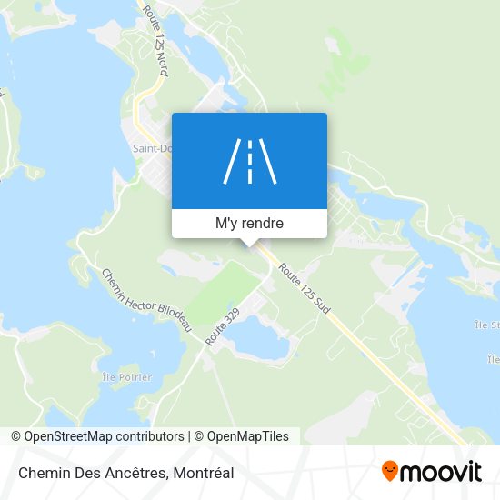 Chemin Des Ancêtres plan