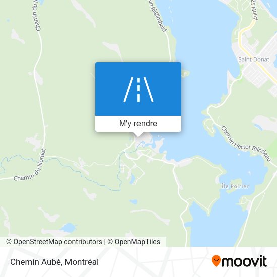 Chemin Aubé plan