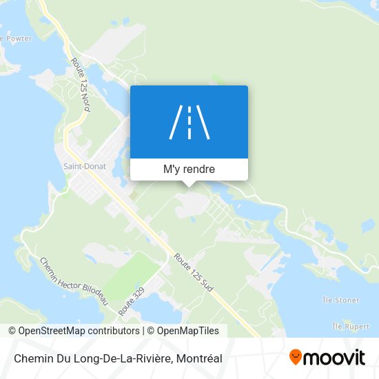 Chemin Du Long-De-La-Rivière plan