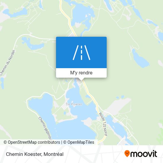 Chemin Koester plan