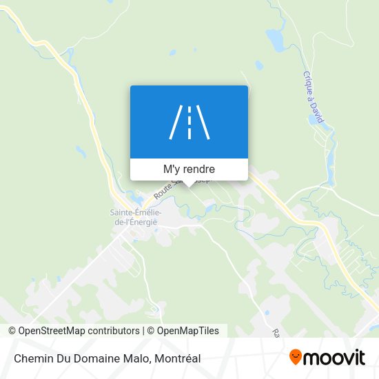 Chemin Du Domaine Malo plan