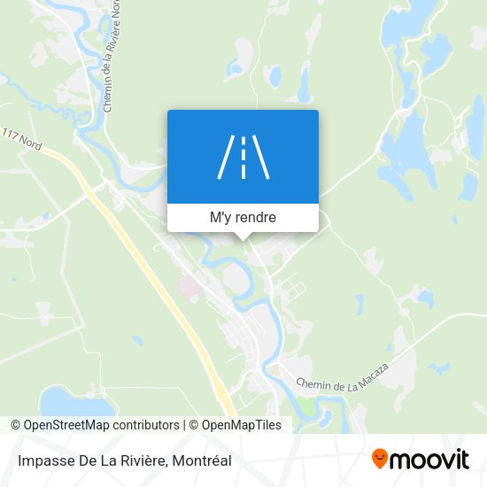 Impasse De La Rivière plan