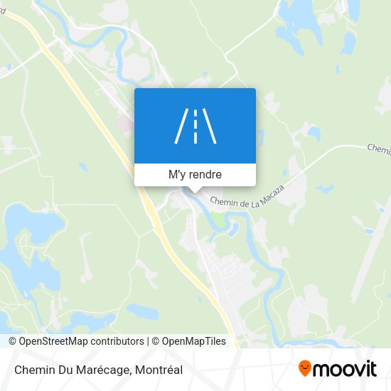 Chemin Du Marécage plan