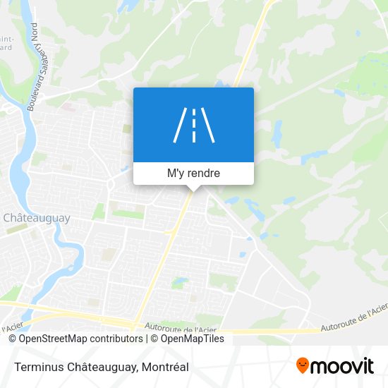Terminus Châteauguay plan