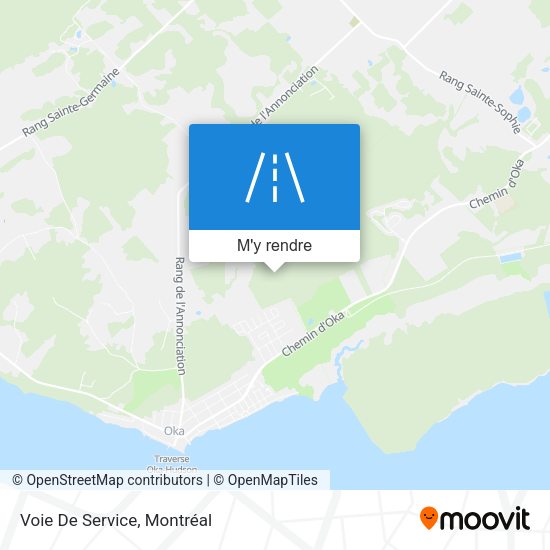 Voie De Service plan