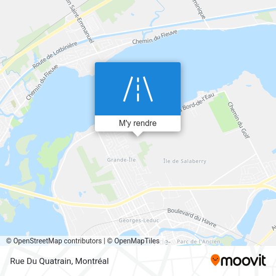 Rue Du Quatrain plan
