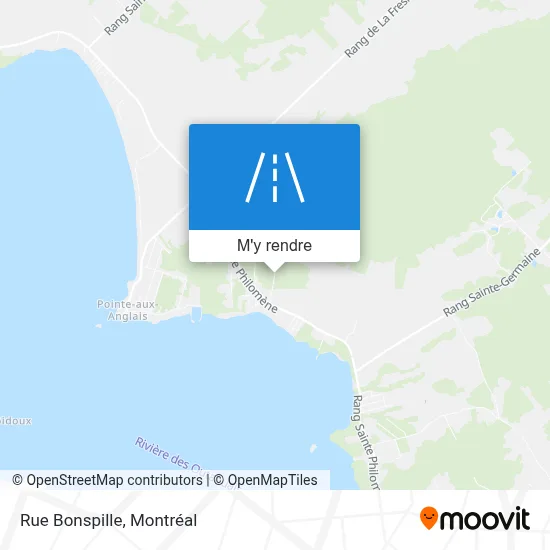 Rue Bonspille plan