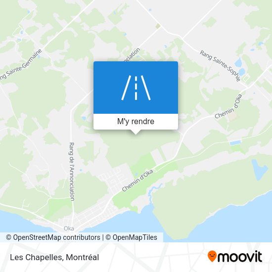 Les Chapelles plan