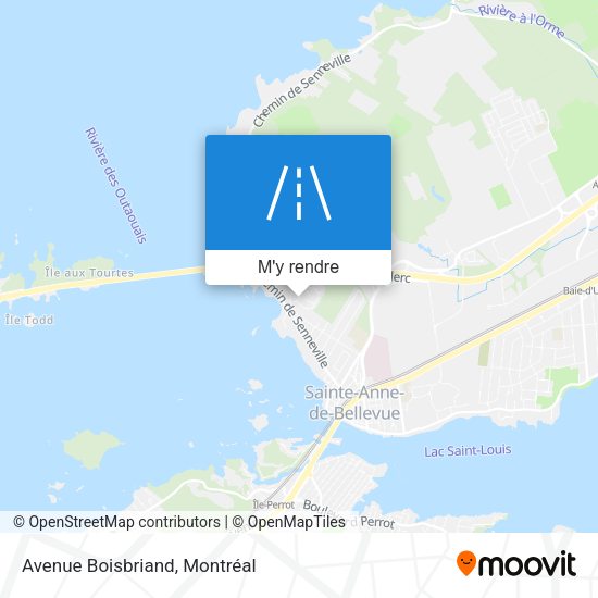 Avenue Boisbriand plan