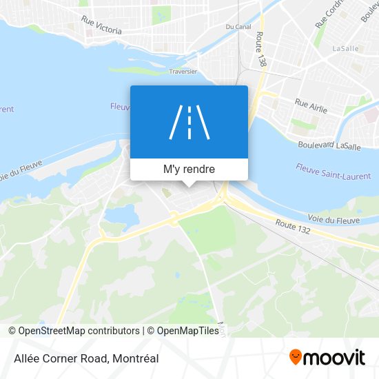 Allée Corner Road plan