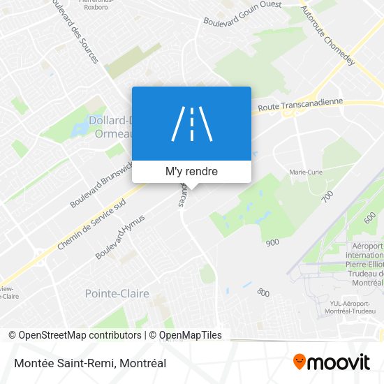 Montée Saint-Remi plan