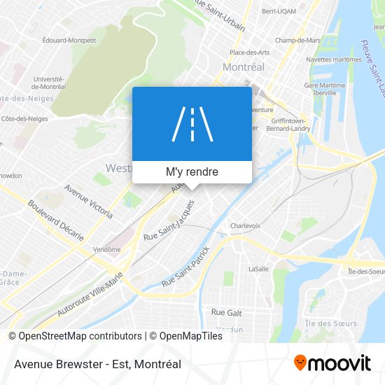 Avenue Brewster - Est plan