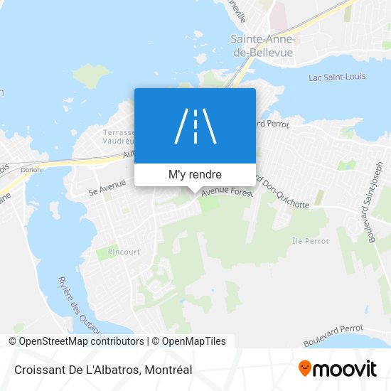 Croissant De L'Albatros plan