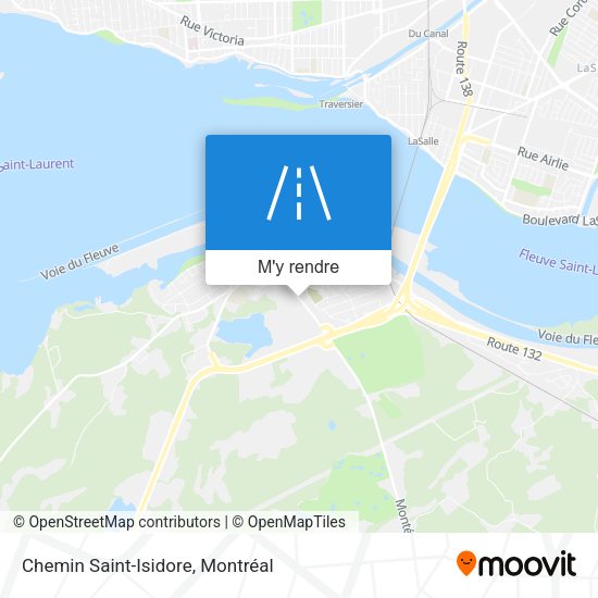 Chemin Saint-Isidore plan