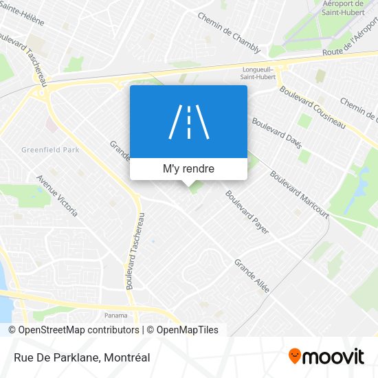 Rue De Parklane plan